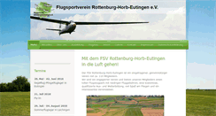 Desktop Screenshot of fsv-roho.de